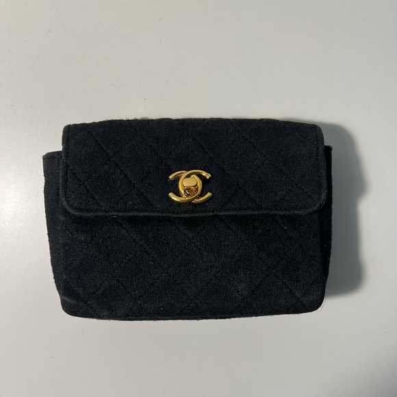 Chanel CC Vintage Mini Classic Quilted Square Single Flap Crossbody Bag Purse - Picture 3 of 15